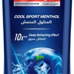 CLEAR Men Anti-dandruff Shampoo Cool Sport Menthol, 10x Deep Cooling with Ultra Performance Formula, 600ML