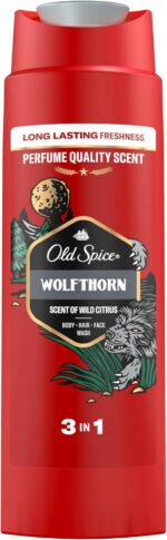 ⁦Old Spice Wolfthorn جل استحمام للرجال – 400 مل | Old Spice Wolfthorn Men’s Shower Gel 400ml⁩ - الصورة ⁦6⁩