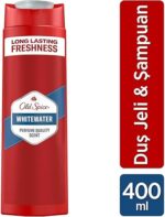 ⁦Old Spice Whitewater شامبو وجل استحمام 3 في 1 للرجال – 400 مل | Old Spice Whitewater 3-in-1 Shampoo for Hair, Face & Body 400ml⁩ - الصورة ⁦5⁩