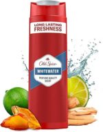 ⁦Old Spice Whitewater شامبو وجل استحمام 3 في 1 للرجال – 400 مل | Old Spice Whitewater 3-in-1 Shampoo for Hair, Face & Body 400ml⁩ - الصورة ⁦4⁩
